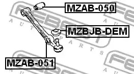 Подвеска FEBEST MZAB-051