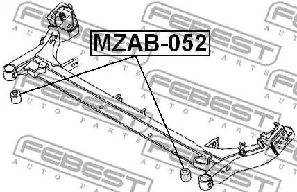 Подвеска FEBEST MZAB-052