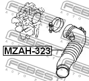 Трубопровод FEBEST MZAH-323