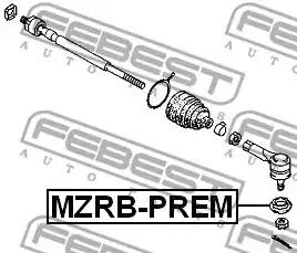 Ремкомплект FEBEST MZRB-PREM