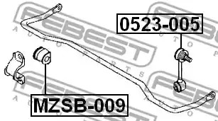 Подвеска FEBEST MZSB-009