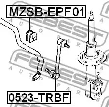 Подвеска FEBEST MZSB-EPF01