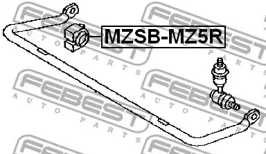 Подвеска FEBEST MZSB-MZ5R