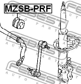 Подвеска FEBEST MZSB-PRF