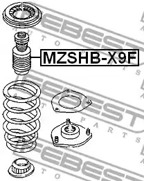 Защитный колпак / пыльник FEBEST MZSHB-X9F