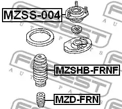 Подвеска FEBEST MZSS-004