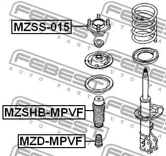 Подвеска FEBEST MZSS-015