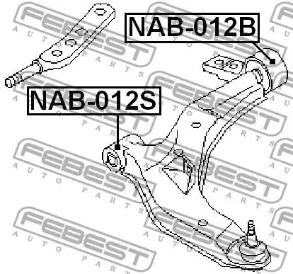 Подвеска FEBEST NAB-012B