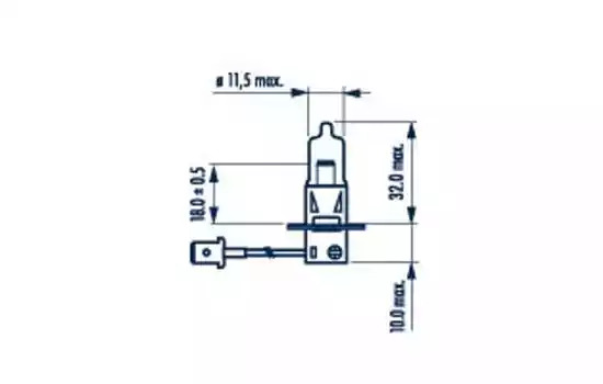 Лампа накаливания NARVA 48321 (H3)