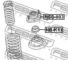 Подшипник FEBEST NB-K11