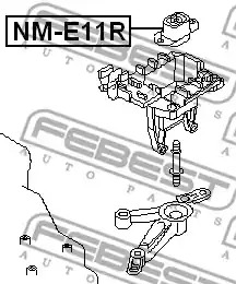 Подвеска FEBEST NM-E11R