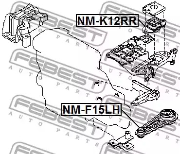 Подвеска FEBEST NM-F15LH