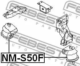 Подвеска FEBEST NM-S50F