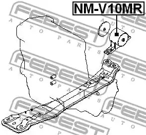 Подвеска FEBEST NM-V10MR