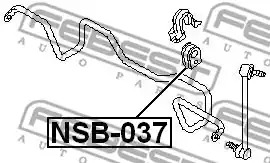 Подвеска FEBEST NSB-037