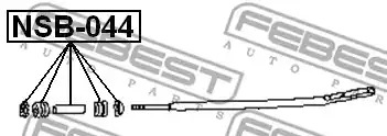 Подвеска FEBEST NSB-044