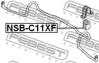 Подвеска FEBEST NSB-C11XF