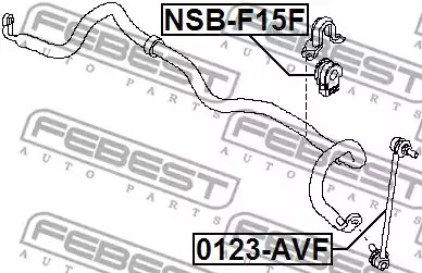 Подвеска FEBEST NSB-F15F