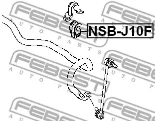 Подвеска FEBEST NSB-J10F