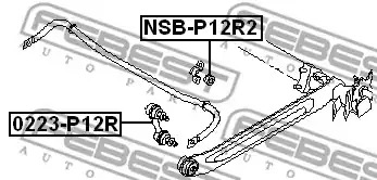 Подвеска FEBEST NSB-P12R2