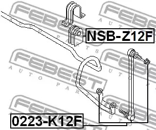 Подвеска FEBEST NSB-Z12F