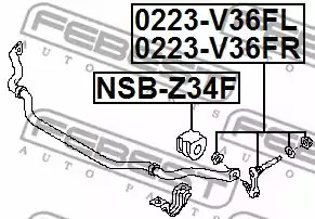 Подвеска FEBEST NSB-Z34F