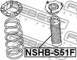 Защитный колпак / пыльник FEBEST NSHB-S51F