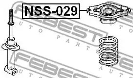 Подвеска FEBEST NSS-029