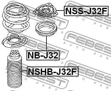 Подвеска FEBEST NSS-J32F