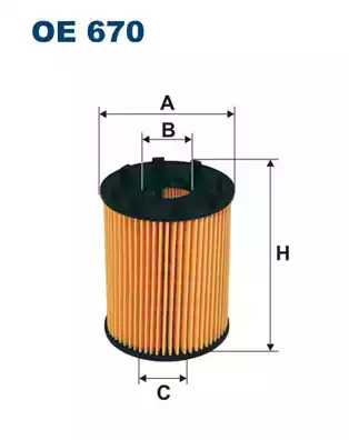 Фильтр FILTRON OE670