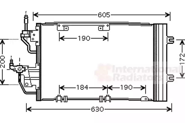 Конденсатор VAN WEZEL 37005454