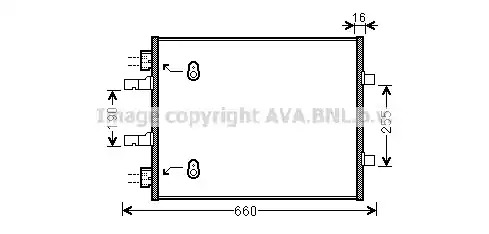 Конденсатор AVA QUALITY COOLING OL5480