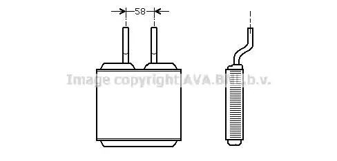 Теплообменник VAN WEZEL 37006197