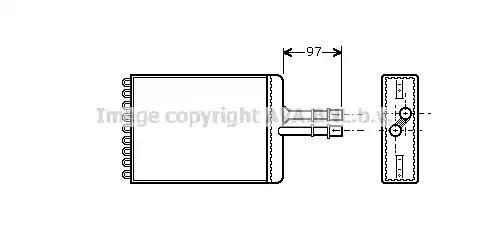 Теплообменник VAN WEZEL 37006216