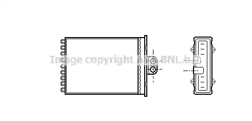 Теплообменник VAN WEZEL 37006217