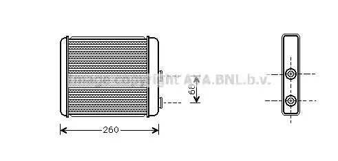 Теплообменник VAN WEZEL 37006259