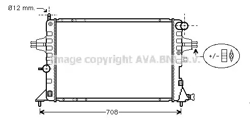 Теплообменник AVA QUALITY COOLING OLA2293