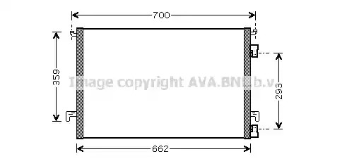 Конденсатор AVA QUALITY COOLING OLA5334