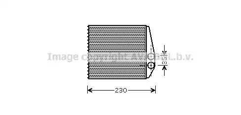 Теплообменник AVA QUALITY COOLING OLA6355