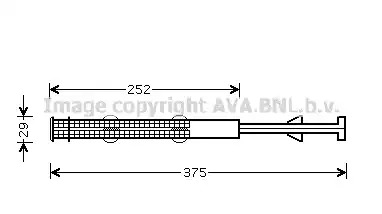 Осушитель VAN WEZEL 3700D379