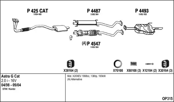 Насос FAI AutoParts OP315