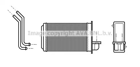 Теплообменник VAN WEZEL 40006088