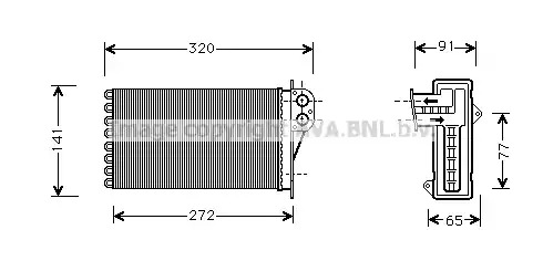 Теплообменник VAN WEZEL 40006199