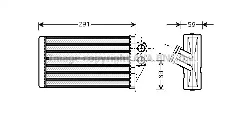 Теплообменник VAN WEZEL 40006228