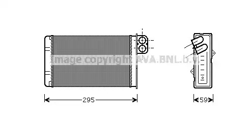 Теплообменник VAN WEZEL 40006240