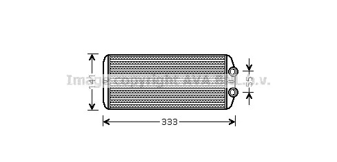 Теплообменник VAN WEZEL 40006312