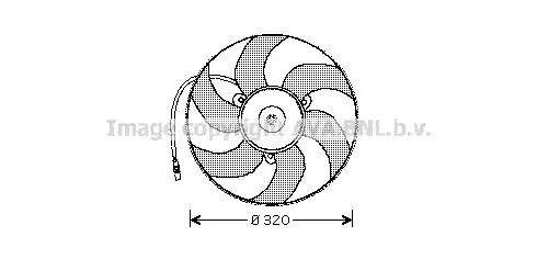 Вентилятор AVA QUALITY COOLING PE7513