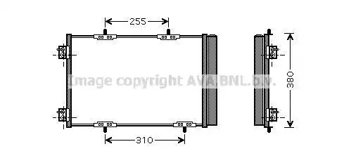 Конденсатор AVA QUALITY COOLING PEA5291D