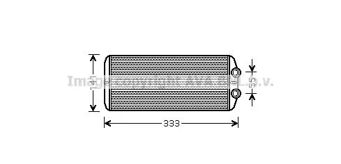 Теплообменник AVA QUALITY COOLING PEA6312