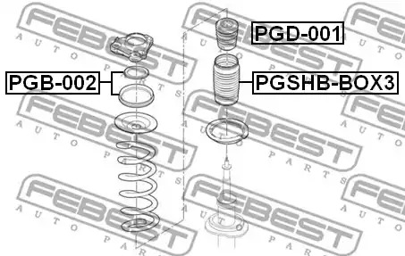 Подшипник FEBEST PGB-002